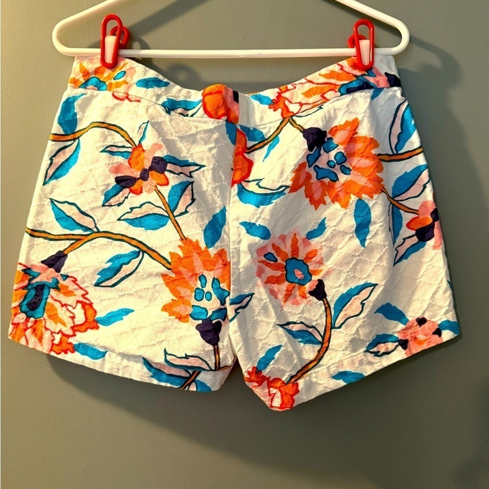 Tori Richard Bali Hi Chelsea Short Women's Sz 8 Tropical Beach Vacation Honolulu - Picture 2 of 5